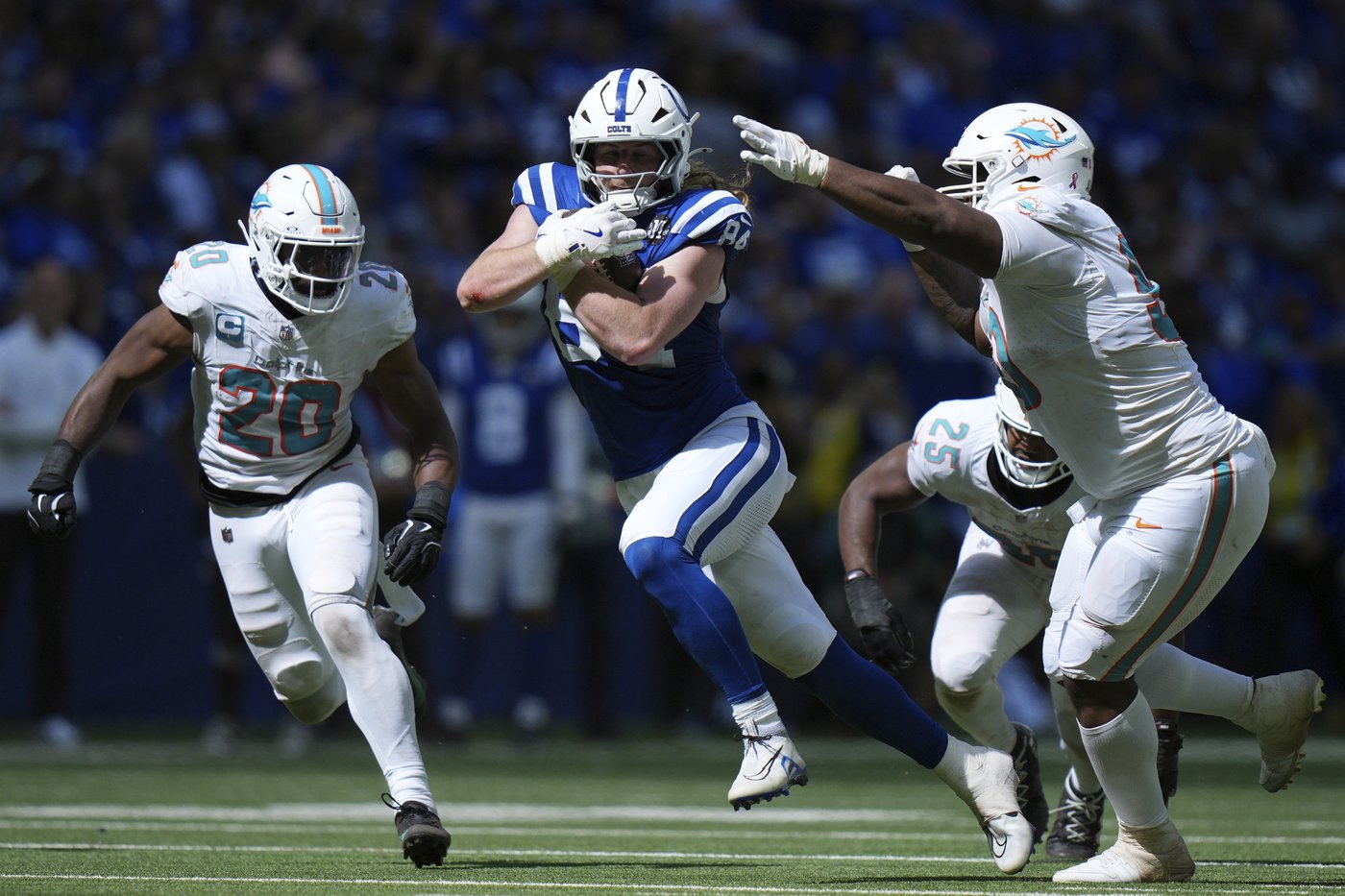 The Colts look like they've found a difference-making tight end in rookie Tyler Warren | iNFOnews.ca