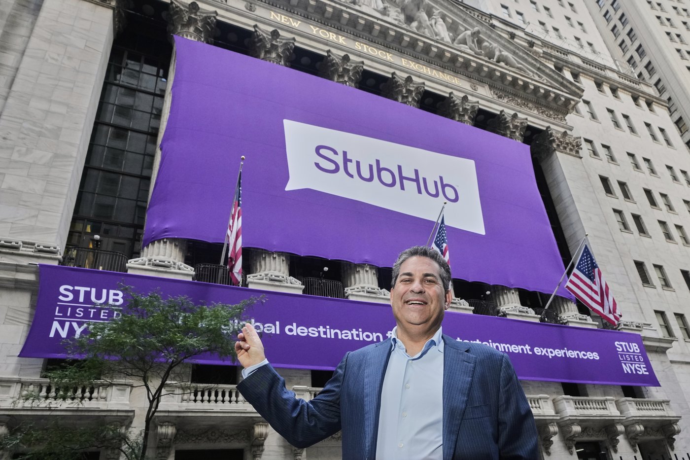 Ticket marketplace StubHub slips on the public stage in its trading debut on Wall Street | iNFOnews.ca