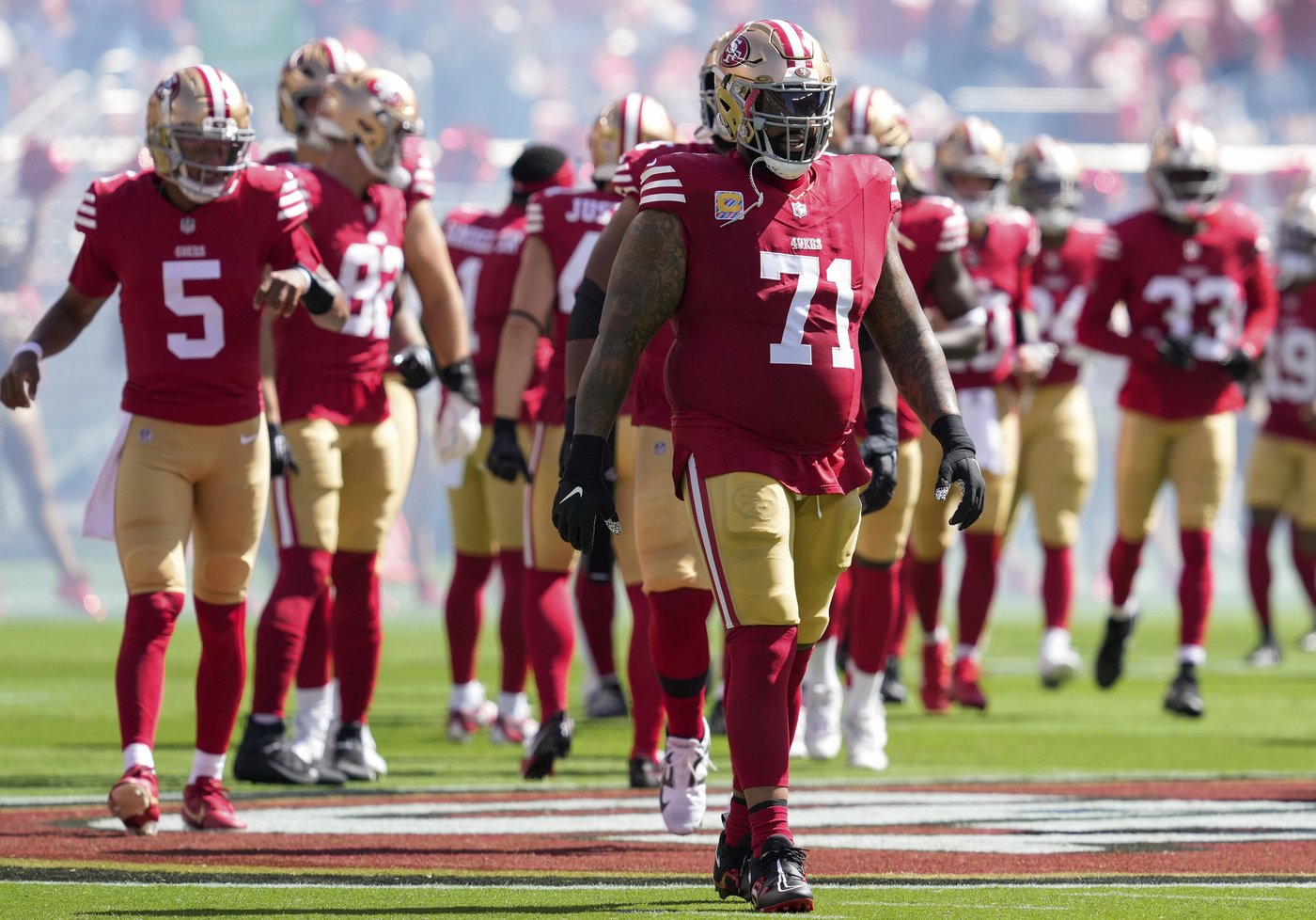 Offensive tackle Trent Williams joins list of 49ers out for Sunday's game against Packers | iNFOnews.ca Offensive tackle Trent Williams joins list of 49ers out for Sunday's game against Packers | iNFOnews.ca