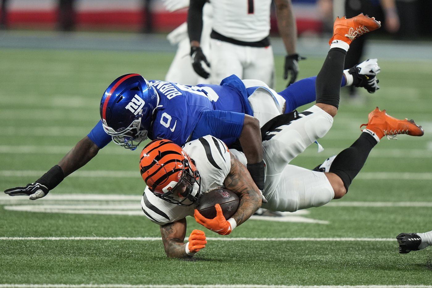 Giants linebacker Brian Burns says playing the Panthers has no added meaning for him | iNFOnews.ca Giants linebacker Brian Burns says playing the Panthers has no added meaning for him | iNFOnews.ca