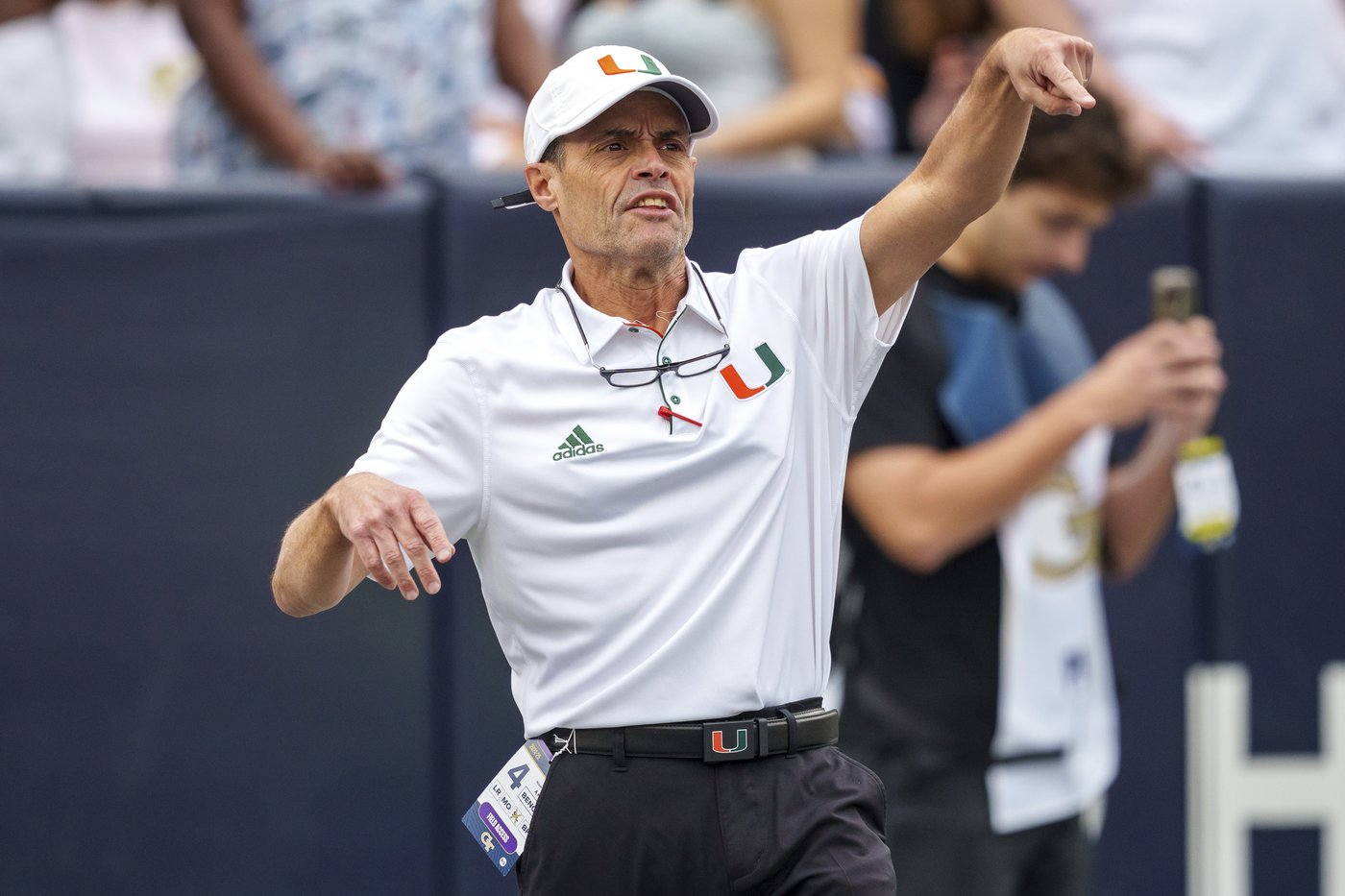 Coaching is teaching, Miami offensive line coach Alex Mirabal says. The results show he's right | iNFOnews.ca
