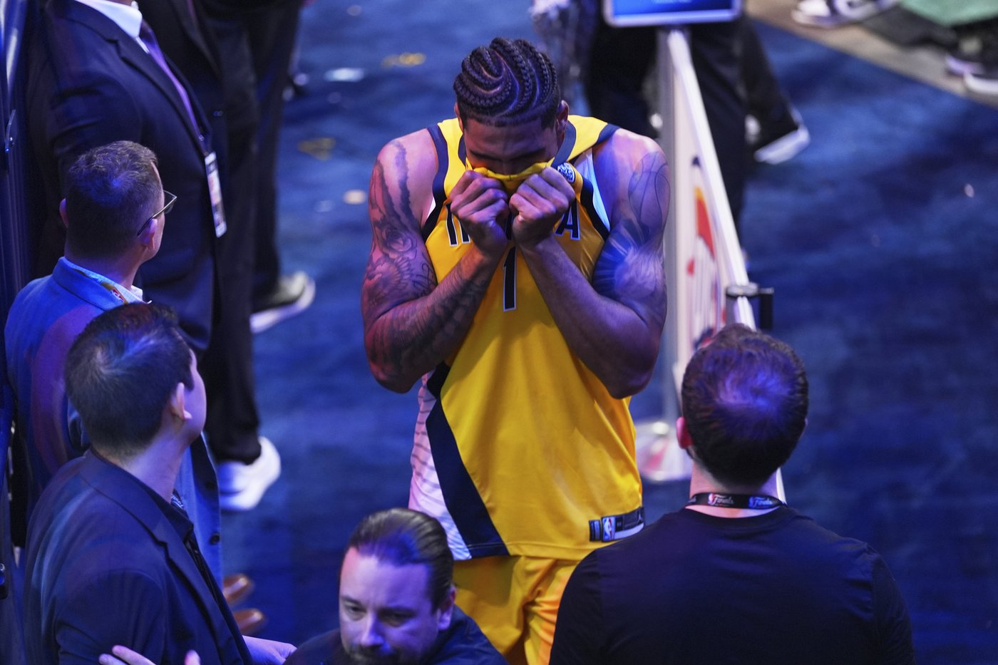 Pacers' Tyrese Haliburton after surgery to repair torn Achilles tendon: 'I'd do it again' | iNFOnews.ca Pacers' Tyrese Haliburton after surgery to repair torn Achilles tendon: 'I'd do it again' | iNFOnews.ca