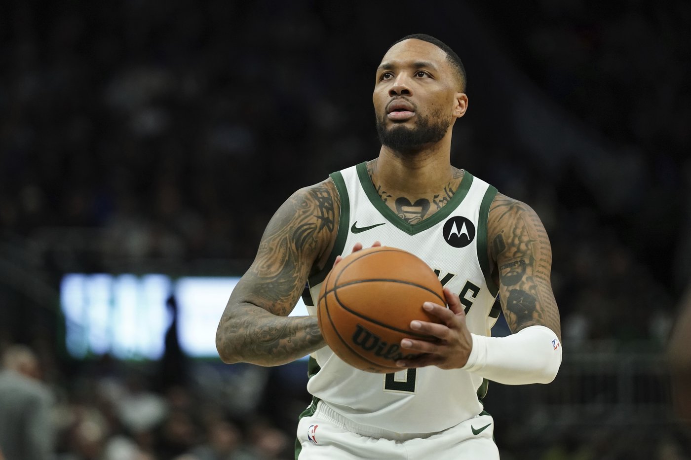 Bucks' Damian Lillard feeling grateful as he gets closer to joining his teammates in playoffs | iNFOnews.ca
