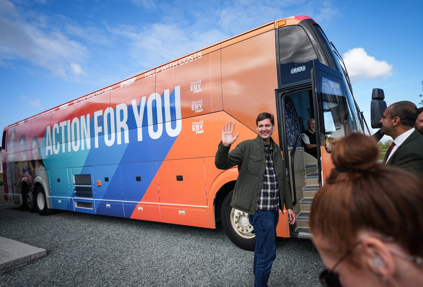 B.C. NDP Leader David Eby launches election campaign a day early in key battleground | iNFOnews.ca