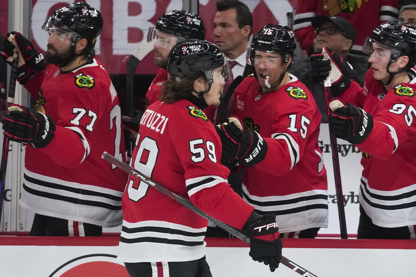 Bertuzzi helps Chicago beat San Jose 4-2 in the Blackhawks' home opener | iNFOnews.ca Bertuzzi helps Chicago beat San Jose 4-2 in the Blackhawks' home opener | iNFOnews.ca