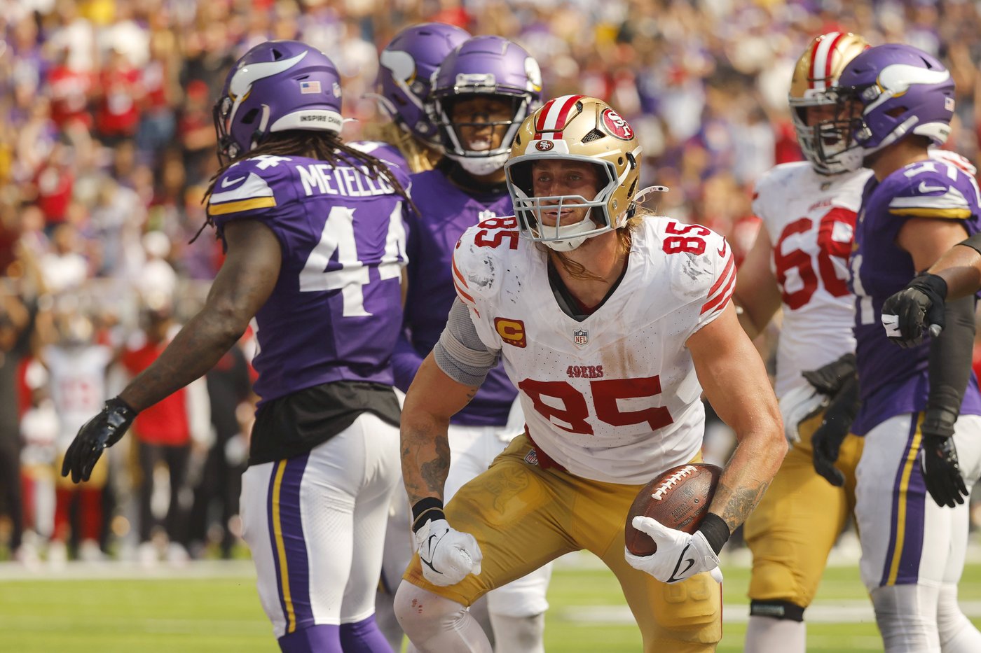 All-Pro TE George Kittle becomes the latest 49ers playmaker to hit the injury report | iNFOnews.ca