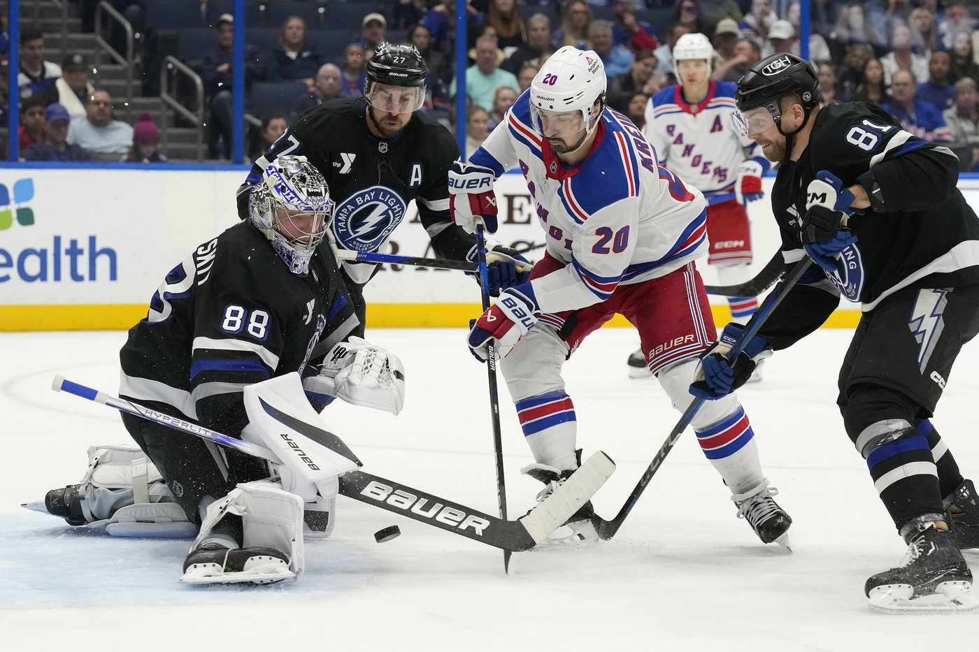 Point and Kucherov lead surging Lightning to 6-2 win over reeling Rangers | iNFOnews.ca Point and Kucherov lead surging Lightning to 6-2 win over reeling Rangers | iNFOnews.ca