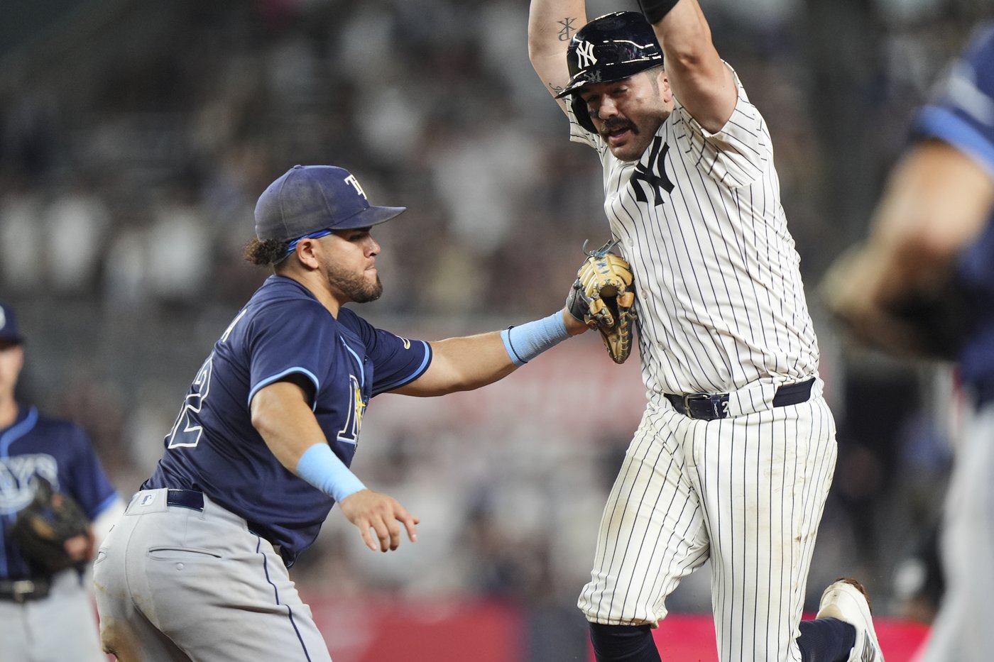 Austin Wells loses track of the outs in 9th inning and costs the Yankees a late opportunity | iNFOnews.ca