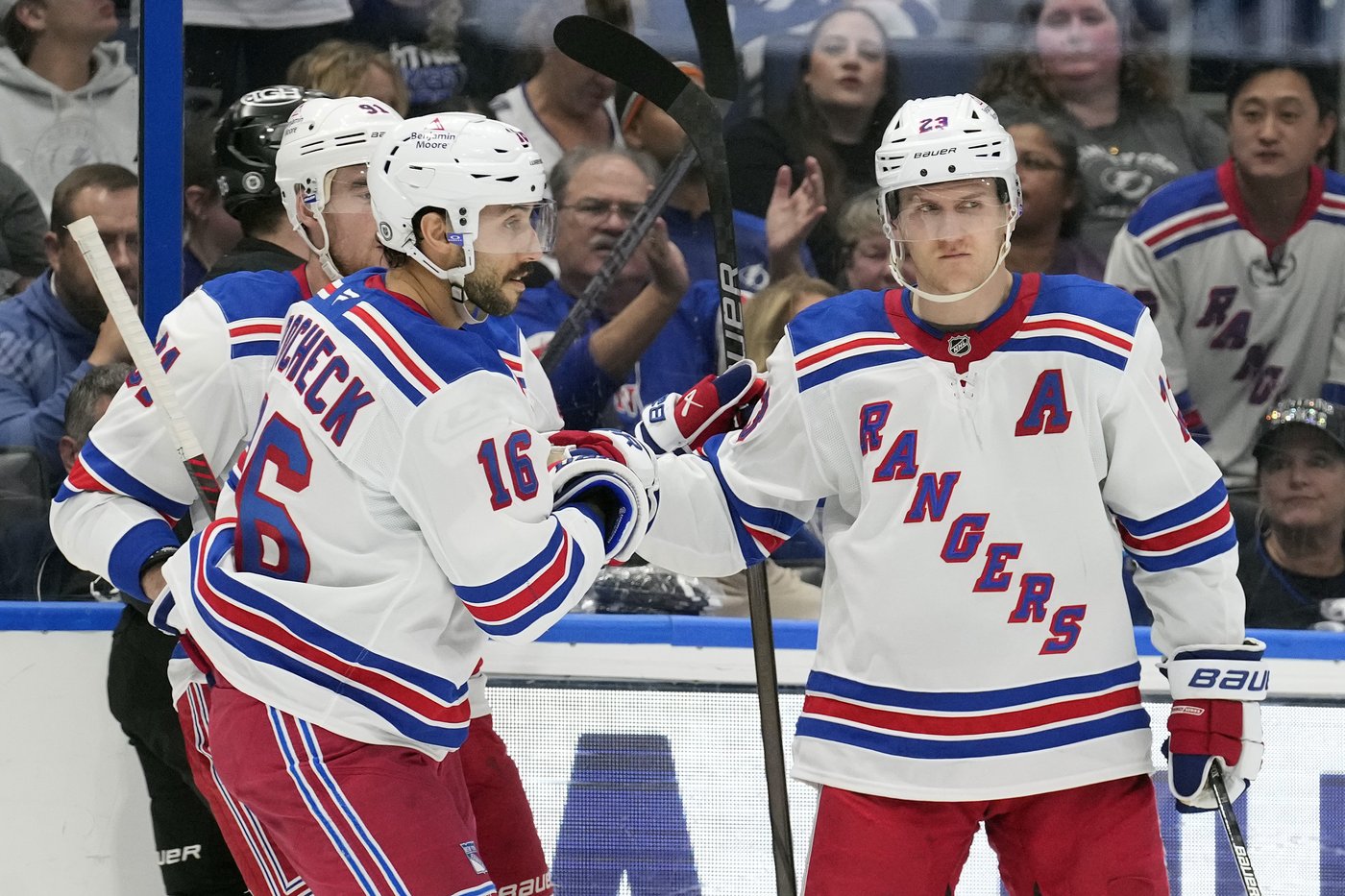 Point and Kucherov lead surging Lightning to 6-2 win over reeling Rangers | iNFOnews.ca Point and Kucherov lead surging Lightning to 6-2 win over reeling Rangers | iNFOnews.ca