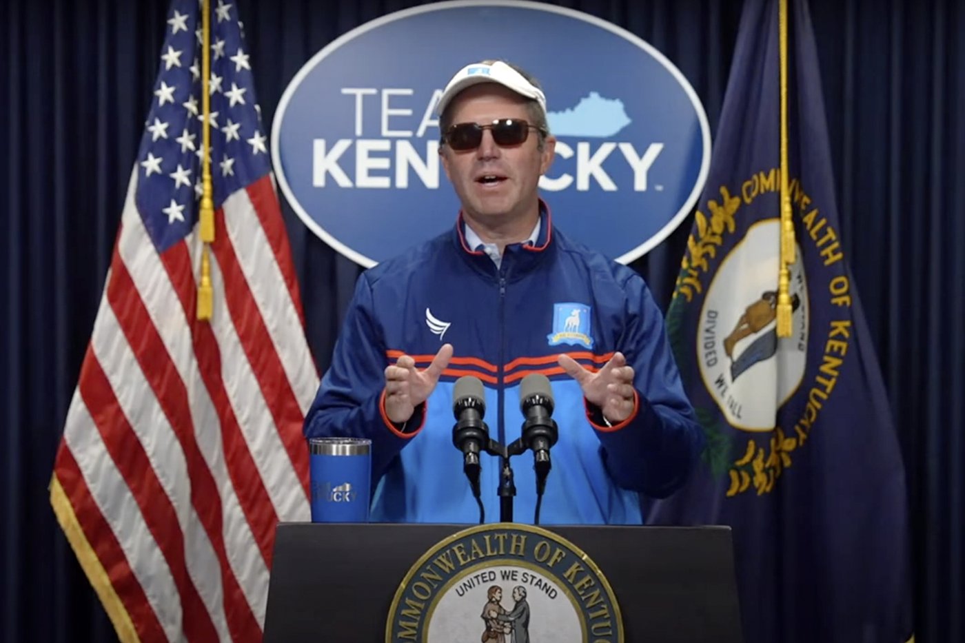 Kentucky Gov. Andy Beshear shows off his 'Ted Lasso' look on Halloween | iNFOnews.ca