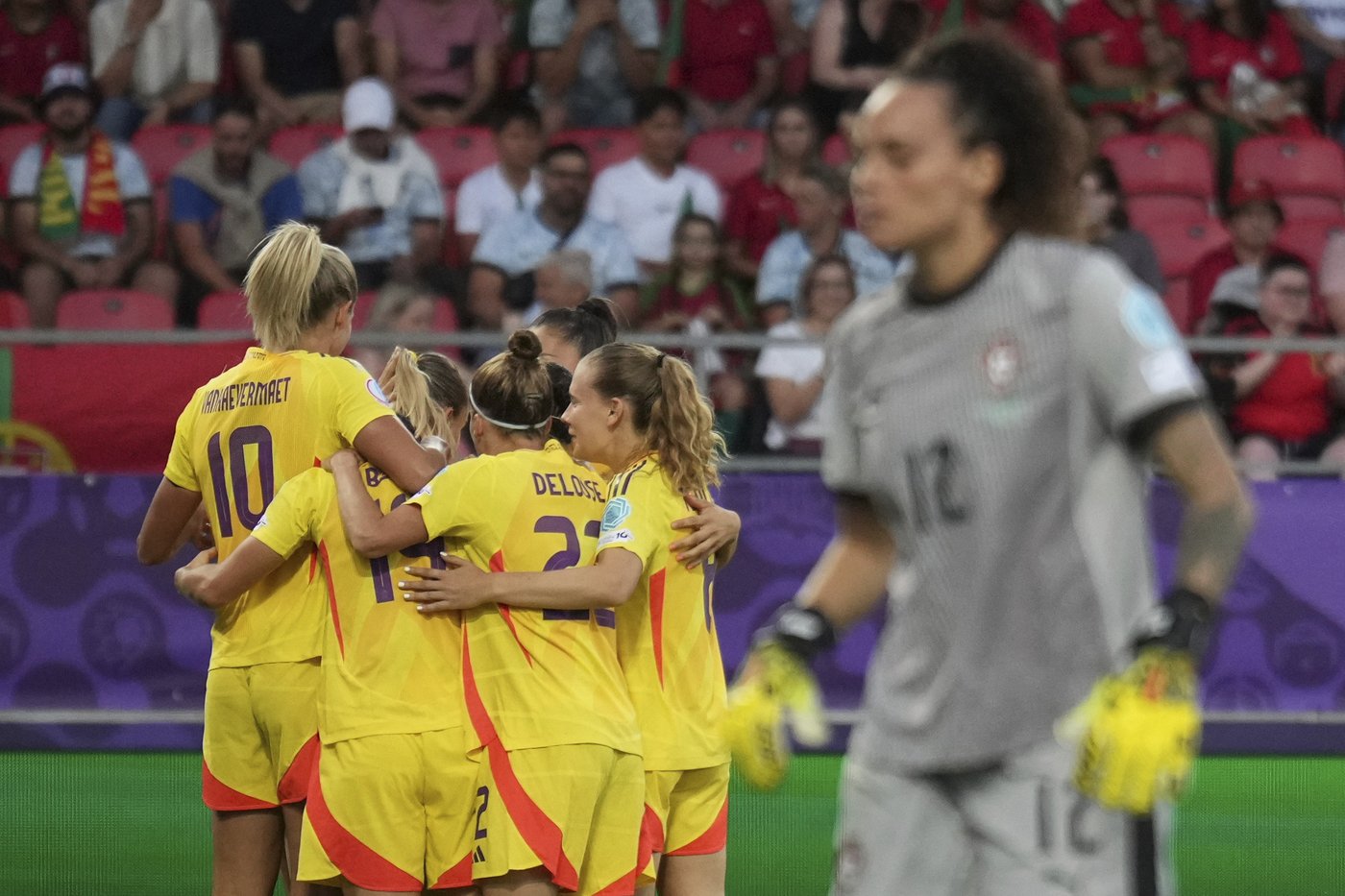 Belgium beats Portugal for its first win at Euro 2025 and its last | iNFOnews.ca