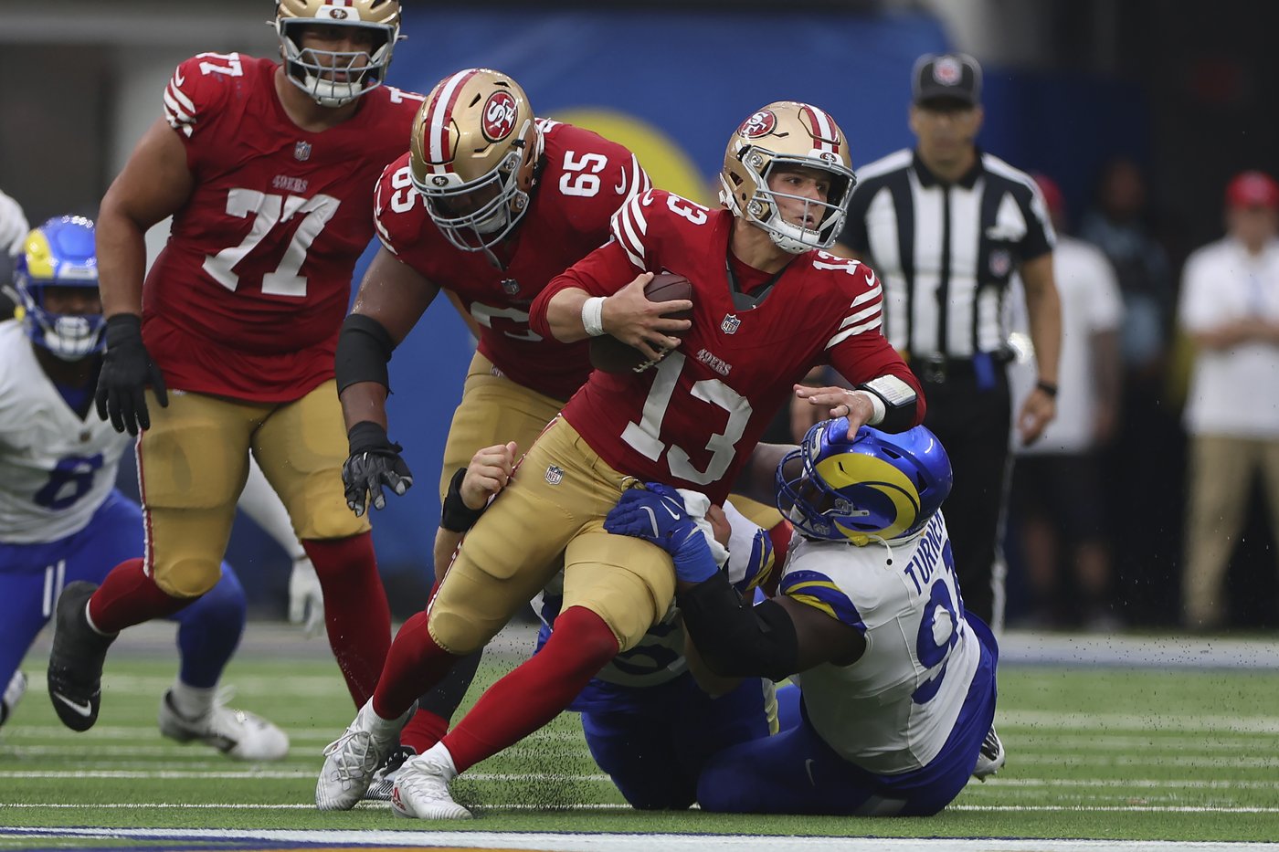 The Rams rally from a double-digit deficit to stun the 49ers 27-24 on a late field goal | iNFOnews.ca The Rams rally from a double-digit deficit to stun the 49ers 27-24 on a late field goal | iNFOnews.ca