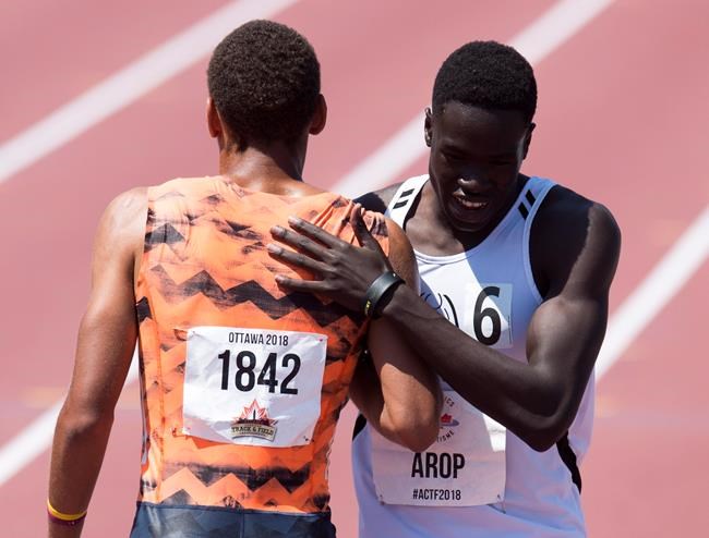 Canada's track team has a new middle-distance star in teenager Marco Arop | iNFOnews.ca CP682680961