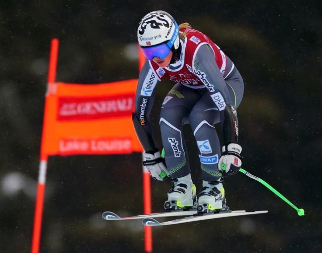 Vickhoff Lie, McKennis tie for fastest training time at Lake Louise | iNFOnews.ca