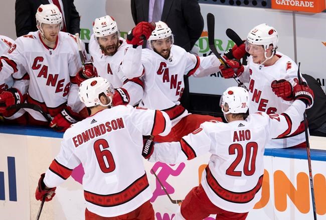 Aho, Reimer help Hurricanes beat Rangers 4-1 for sweep | iNFOnews.ca
