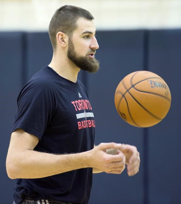 Raptors centre thankful his teammates kept them alive long enough for return | iNFOnews.ca