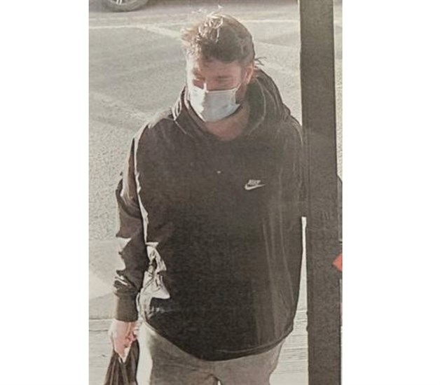 Police seek masked man in Kamloops counterfeiting case | iNFOnews.ca