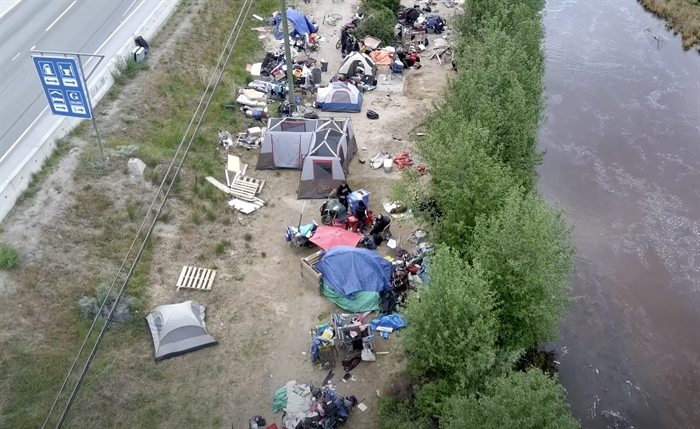 Penticton still addressing Fairview encampment months after it was ‘decamped’ | iNFOnews.ca Tents and people living rough.