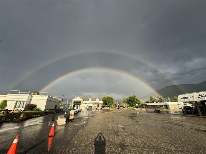 iN PHOTOS: Soggy summer days bring rainbows to Kamloops, Okanagan | iNFOnews.ca