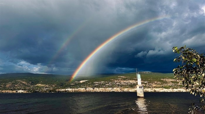 iN PHOTOS: Soggy summer days bring rainbows to Kamloops, Okanagan | iNFOnews.ca