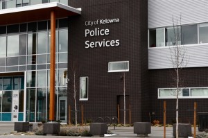 A photo of the Kelowna police station.