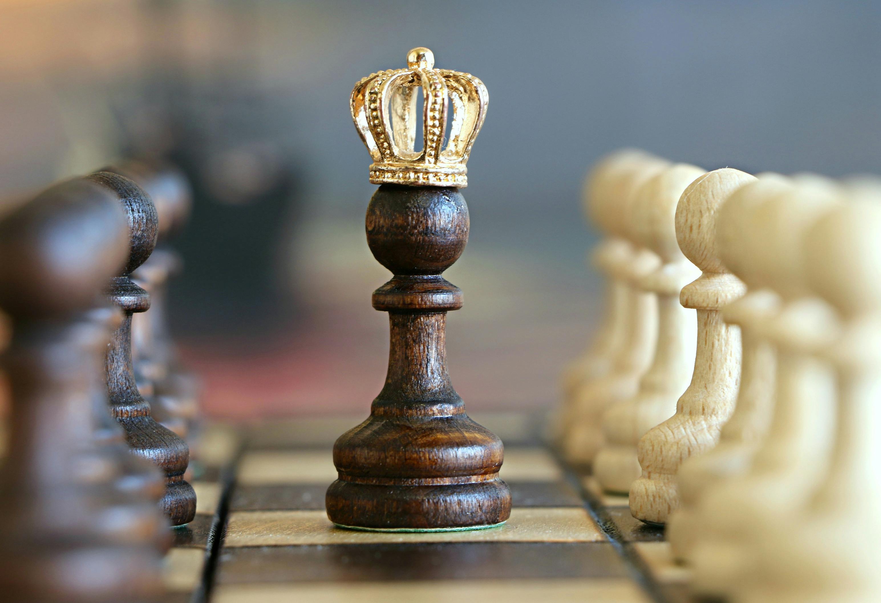 THOMPSON: America is still a democracy despite Trump | iNFOnews.ca A chess board with a pawn wearing a crown.
