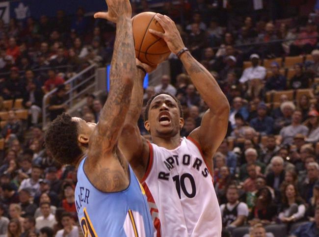 DeRozan has 33 points in another record-setting night as Raptors beat Nuggets | iNFOnews.ca