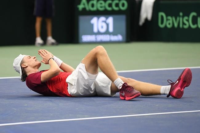 Shapovalov beats Haase at Davis Cup; Canada leads the Netherlands 2-0 | iNFOnews.ca