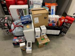 Stolen shoplifted items recovered by RCMP.