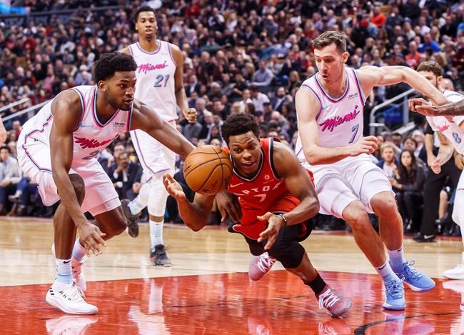 DeMar DeRozan scores 27 to lead Raptors in 115-112 win over Heat | iNFOnews.ca