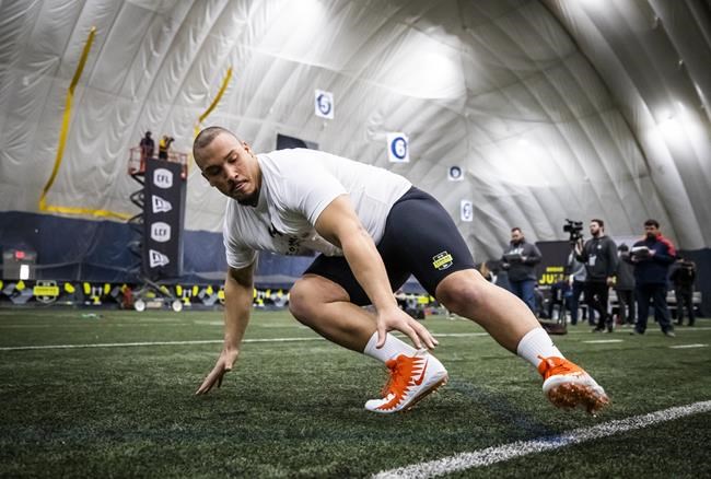 German defensive lineman Hor leaves combine feeling he can play in CFL | iNFOnews.ca