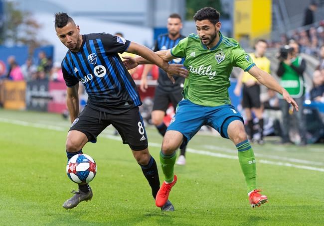 Saphir Taider scores two second-half goals, Montreal beats Seattle 2-1 | iNFOnews.ca