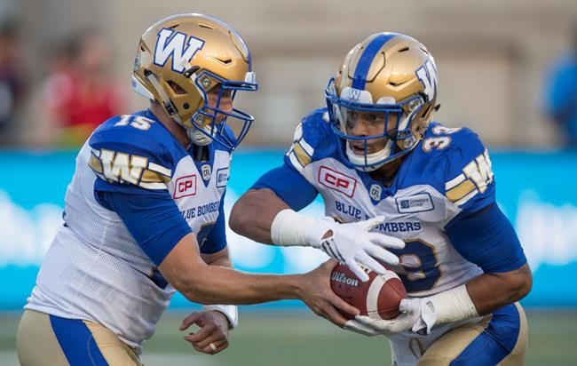 Leggett interception TD lifts Bombers to fourth straight win, 32-18 over Alouettes | iNFOnews.ca