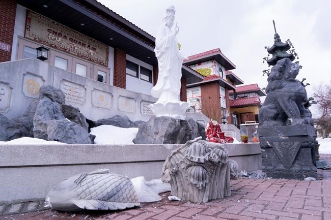 Montreal police investigating vandalism against Buddhist sites as a hate crime | iNFOnews.ca