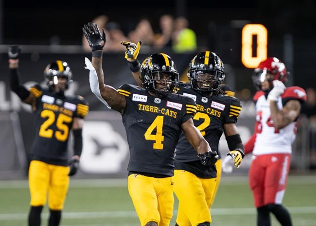 Brandon Banks scores three touchdowns to lead Ticats past Stampeders 30-23 | iNFOnews.ca