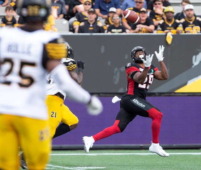 Rookie Lewis Ward leads Ottawa Redblacks past Hamilton Tiger-Cats 21-15 | iNFOnews.ca