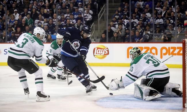 Connor snaps 10-game pointless streak as Jets' offence fires up to burn Stars | iNFOnews.ca