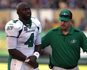 Riders QB Durant to undergo elbow surgery, expected to miss rest of season | iNFOnews.ca CP29820051